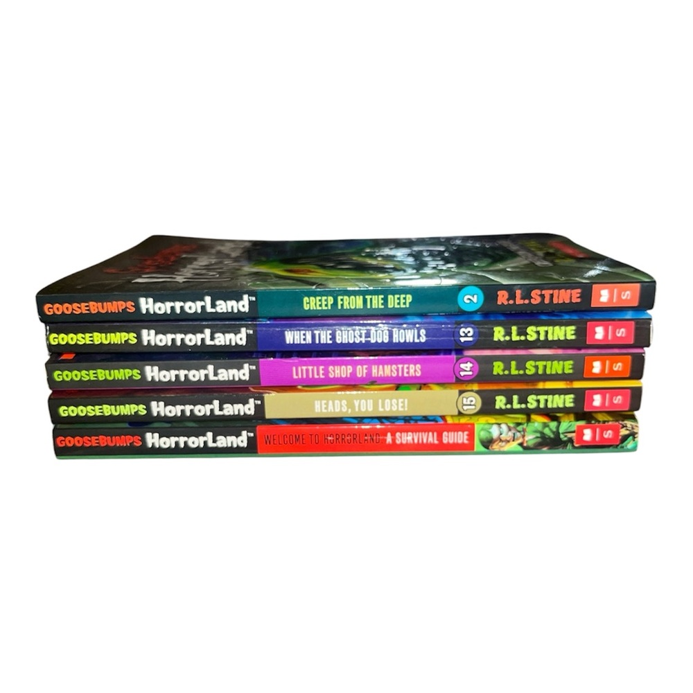 Scholastic Goosebumps HorrorLand Kids Book Set